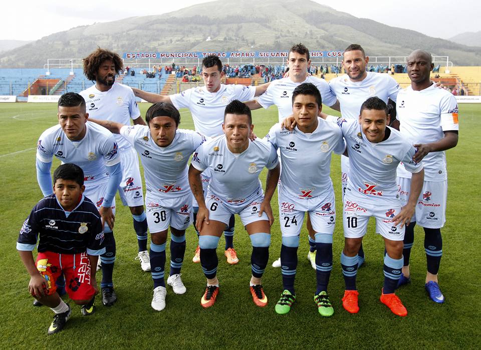 De selectie van Real Garcilaso in juni 2017.